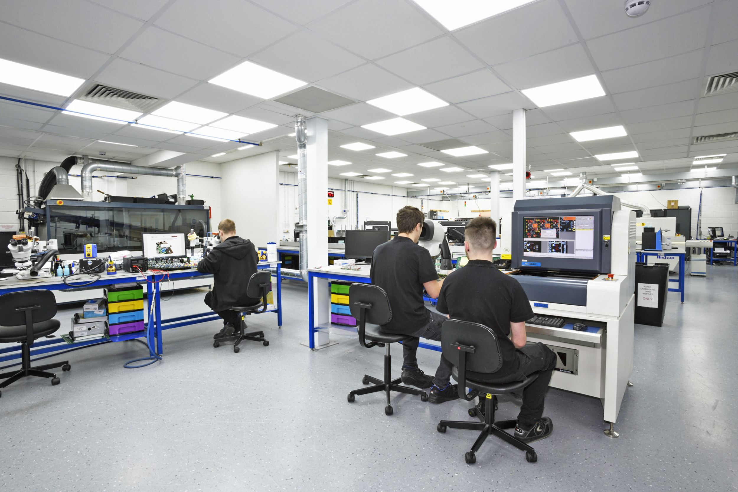 Factory and staff_wide shot testing