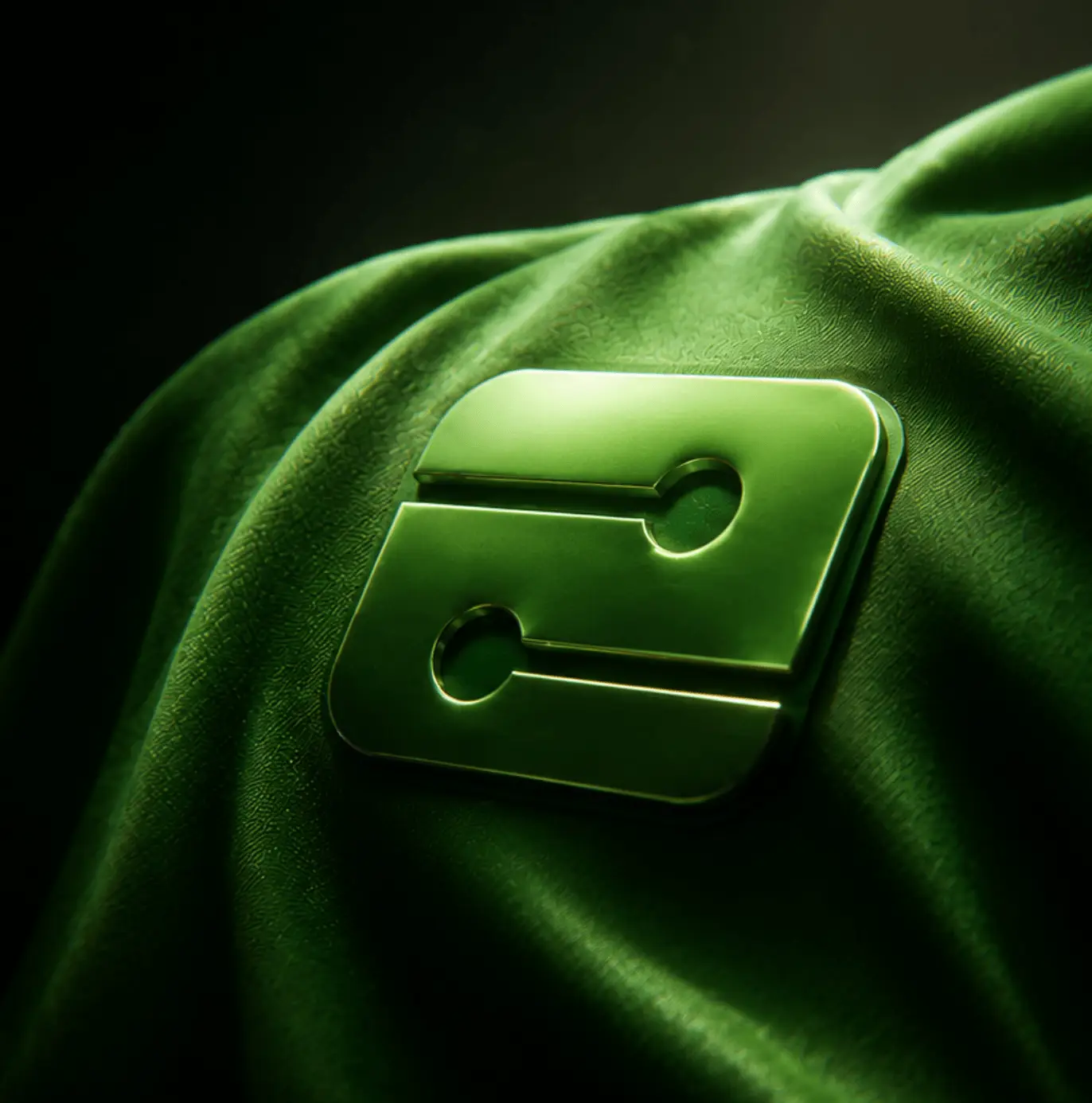Trizo logo shine on cape
