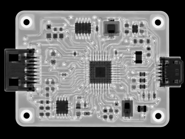 Xray of a PCB